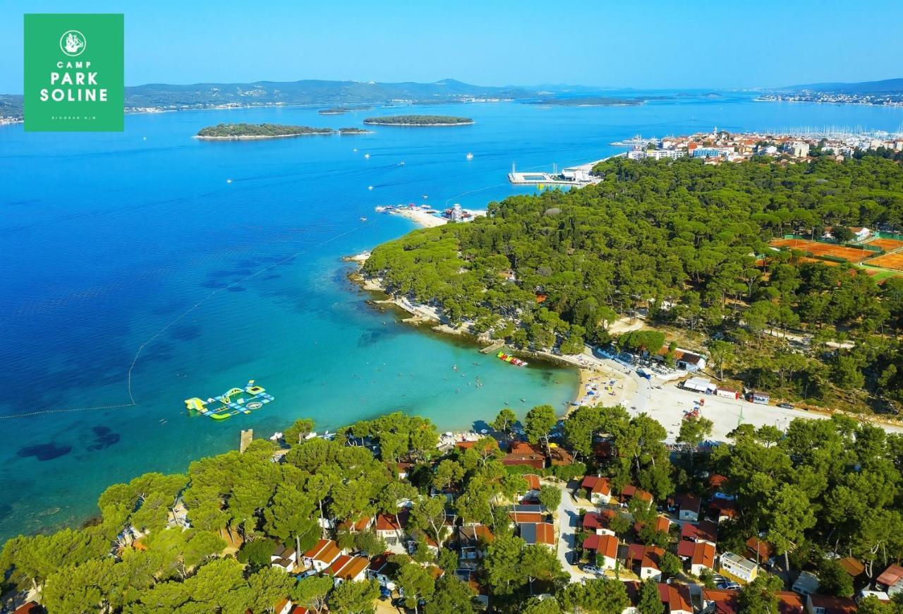 Mobile Home Sole Biograd Na Moru Bagian luar foto