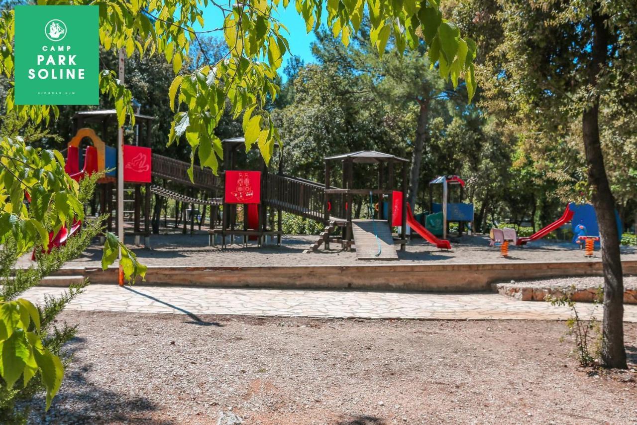 Mobile Home Sole Biograd Na Moru Bagian luar foto